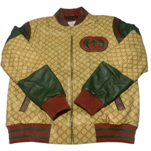 Gucci Leather Bomber Jacket For Men | Leather Jackets