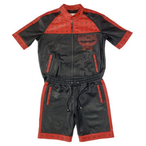 Buy Men's Leather Vintage Short Suit