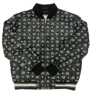 Men's MCM Pure Leather Bomber Jackets